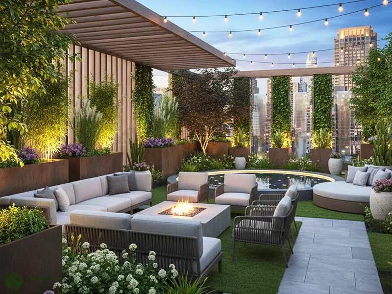 طراحی روف گاردن