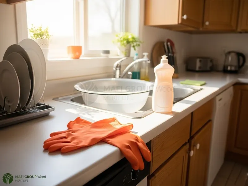 بهترین ماده تمیز کننده کابینت ام دی اف