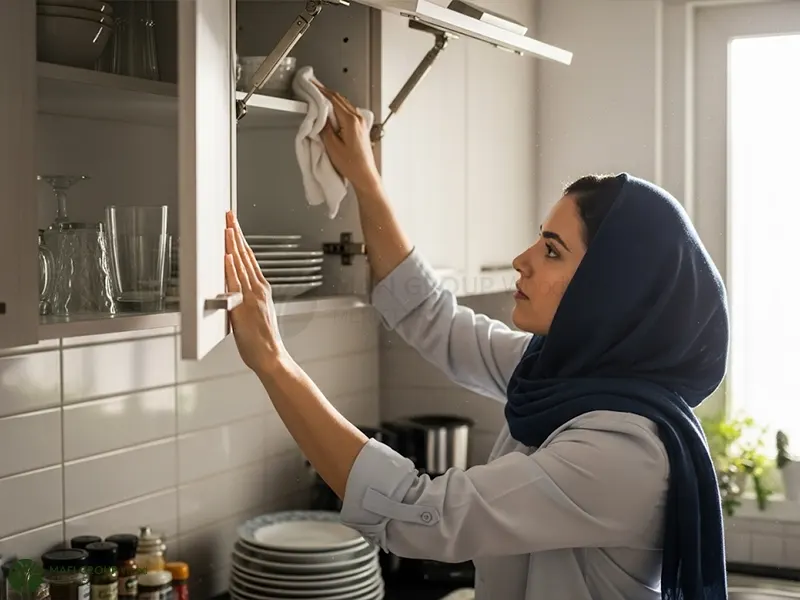 مواد تمیز کننده کابینت ام دی اف