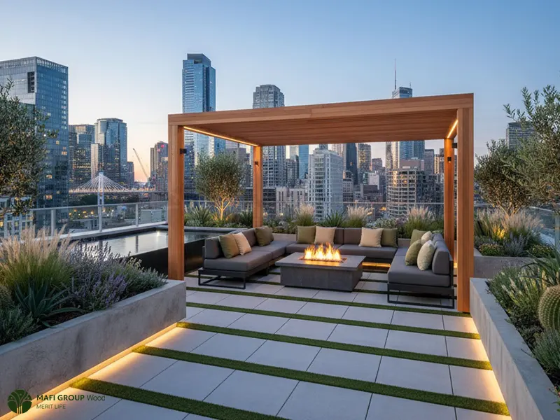 روف گاردن مدرن