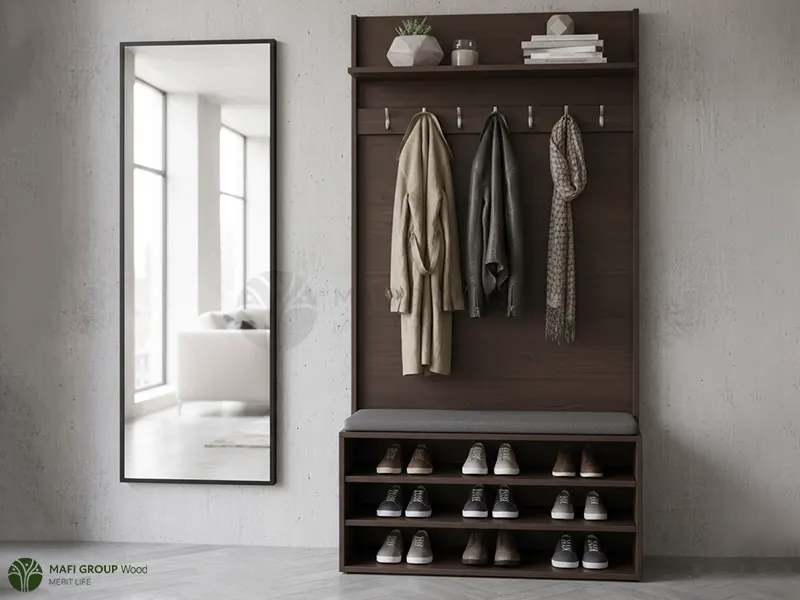 جاکفشی با رخت آویز جاکفشی با رخت آویز