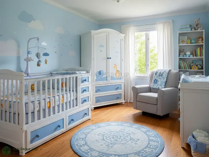 9 مدل تخت و کمد نوزاد پسر