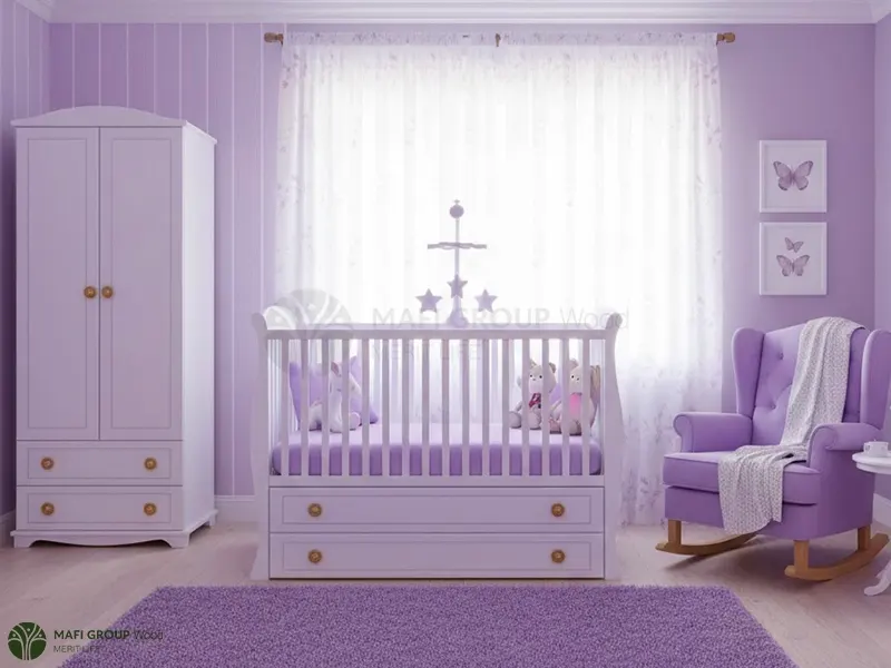 سرویس چوب اتاق نوزاد