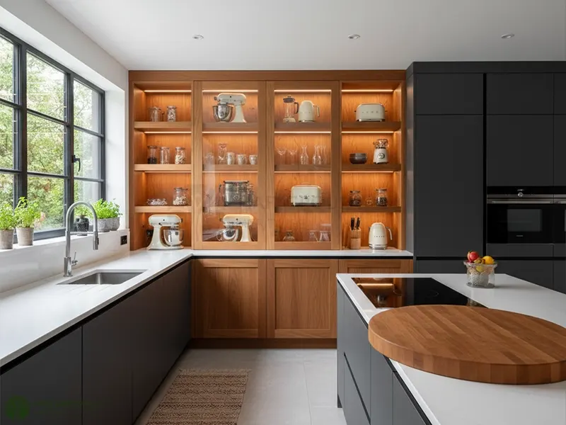 جای لوازم برقی در آشپزخانه