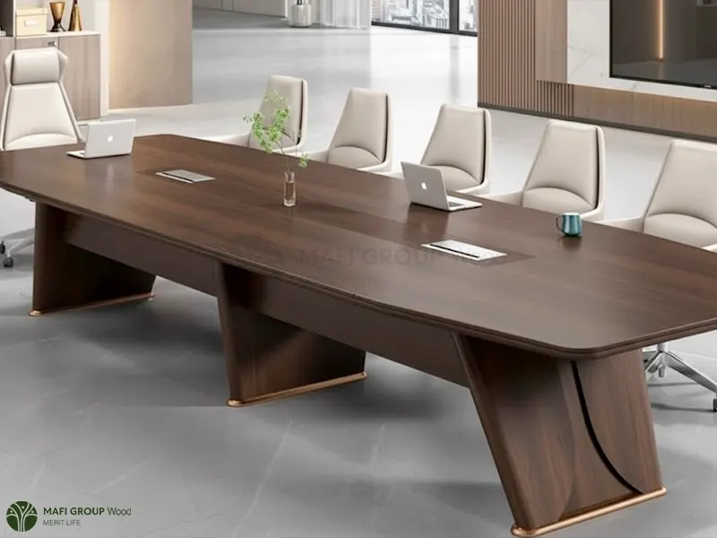 میز کنفرانس چوبی