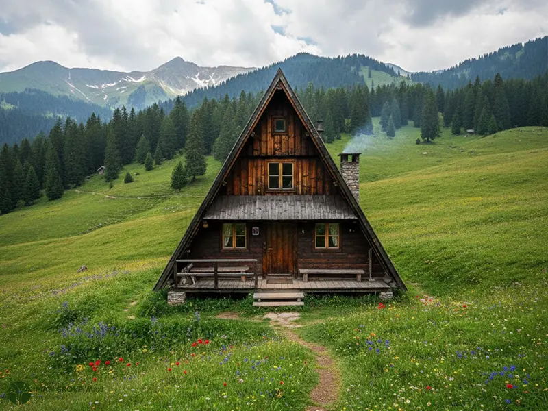 عکس کلبه سوئیسی