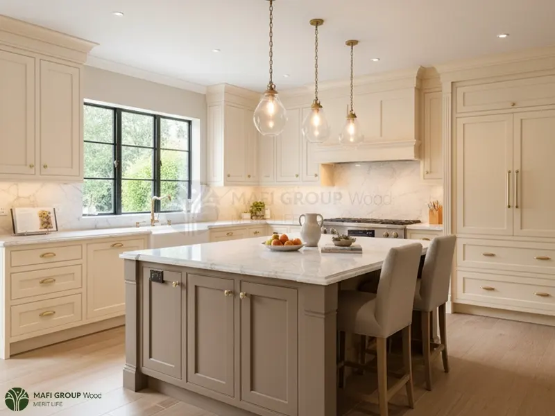 کابینت کرم با چه رنگی ست میشه؟